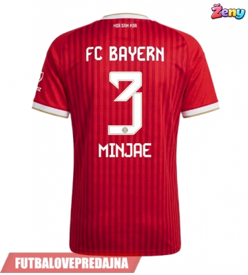 Lacne Ženy Futbalové dres Bayern Munich Kim Min-jae #3 2026-27 Krátky Rukáv - Domáci